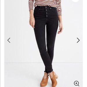 Madewell 10" High-Rise Skinny Jeans in Berkeley